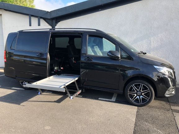 MERCEDES BENZ CLASSE V CONDUITE FAUTEUIL ROULANT TPMR PMR AUVERGNE